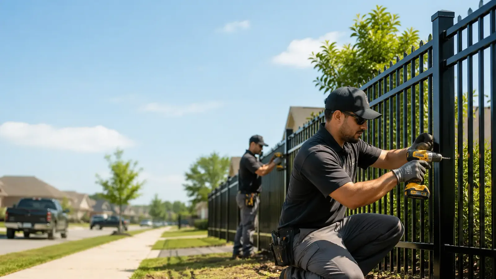 Metal Fence Installation in Progreso, TX
